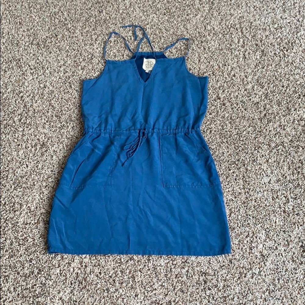 Blue summer dress